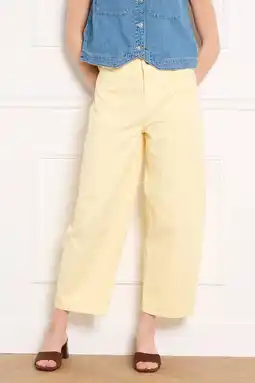 Wehkamp LOLALIZA highwaist barrel jeans geel aanbieding