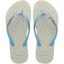 Wehkamp Havaianas teenslippers blauw/wit aanbieding