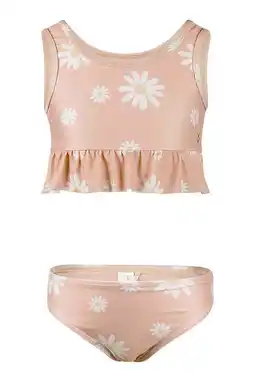 Wehkamp Koko Noko crop bikini met bloemen print roze aanbieding