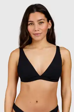 Wehkamp Brunotti voorgevormde bikinitop Fortelle zwart aanbieding