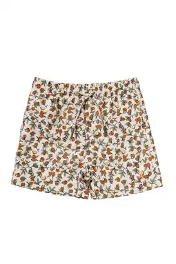 Wehkamp Salted Stories zwemshort offwhite/oranje aanbieding