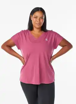 Wehkamp ACTIVE By Zizzi Plus Size sport T-shirt roze aanbieding