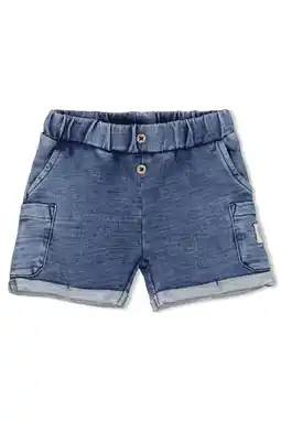 Wehkamp Feetje denim sweatshort Safari Savage medium blue denim aanbieding