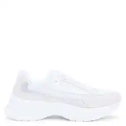 Wehkamp Tommy Hilfiger chunky suède sneakers wit aanbieding