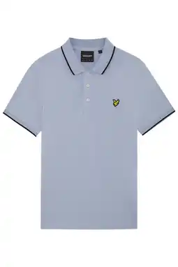 Wehkamp Lyle & Scott regular polo lila aanbieding