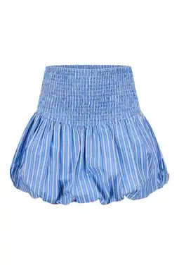 Wehkamp Retour Jeans gestreepte ballonrok lichtblauw aanbieding