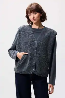 Wehkamp Catwalk Junkie teddy gilet grijs aanbieding