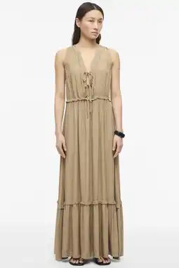 Wehkamp ROUGE EDIT maxi jurk beige aanbieding