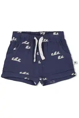 Wehkamp Feetje korte broek Summer Woven marineblauw aanbieding