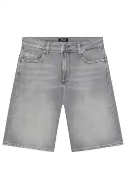 Wehkamp Rellix straight regularwaist short grey denim aanbieding