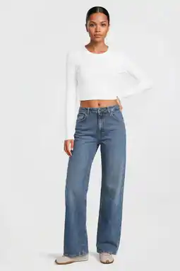 Wehkamp LTB highwaist wide leg jeans aanbieding