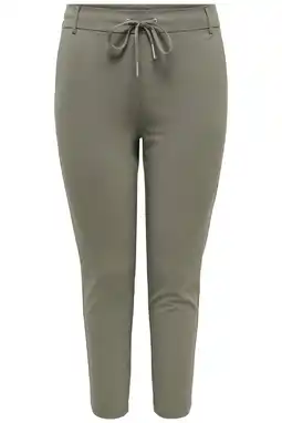 Wehkamp ONLY CARMAKOMA slim regularwaist casual broek aanbieding