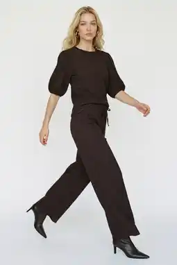 Wehkamp VERO MODA wide leg highwaist casual broek aanbieding