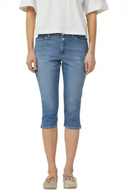 Wehkamp s.Oliver capri jeans light blue denim aanbieding