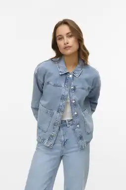 Wehkamp VERO MODA spijkerjas medium blue denim aanbieding