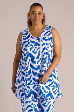 Wehkamp Colletta top blauw aanbieding