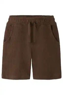 Wehkamp NAME IT KIDS regular casual short bruin aanbieding