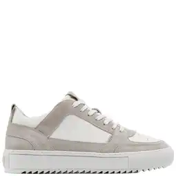 Wehkamp Rehab Creon leren sneakers beige/wit aanbieding