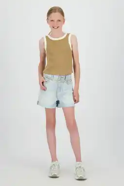 Wehkamp Raizzed mouwloze top bruin aanbieding