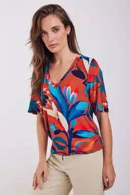 Wehkamp Didi T-shirt donkerrood aanbieding