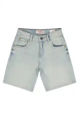 Wehkamp Vingino regular denim short light blue denim aanbieding