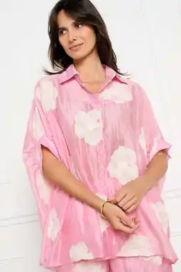 Wehkamp LOLALIZA gebloemde blouse roze aanbieding