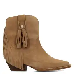 Wehkamp Haboob Beth suède cowboylaarzen camel aanbieding