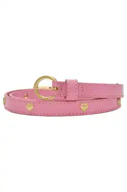 Wehkamp Fabienne Chapot leren riem Bold Love Small roze aanbieding