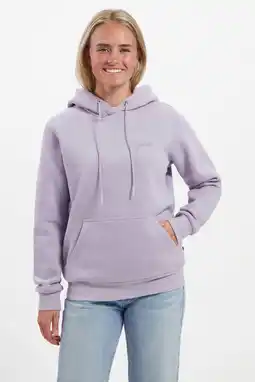 Wehkamp Kjelvik fleece hoodie Daphne lila aanbieding