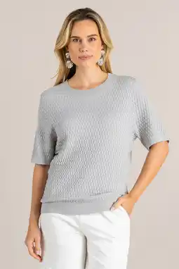 Wehkamp Ivy Beau top lichtgrijs aanbieding