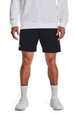 Wehkamp Under Armour sweatshort Rival zwart aanbieding