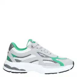 Wehkamp Vingino sneakers grijs/wit/groen aanbieding