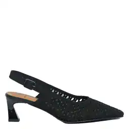 Wehkamp Miss Elastic Flow slingback pumps zwart aanbieding