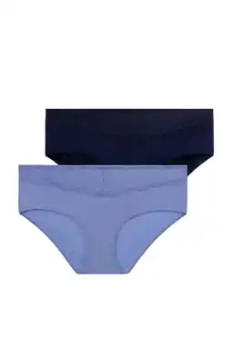 Wehkamp Dorina Curve slip Celine (set van 2) lila/donkerblauw aanbieding
