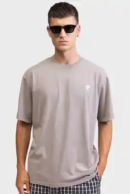 Wehkamp Redefined Rebel relaxed T-shirt lichtgrijs aanbieding