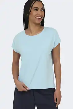 Wehkamp ONLY PLAY sportshirt ONPAUBREE lichtblauw aanbieding