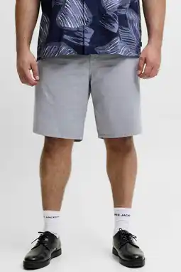 Wehkamp JACK & JONES PLUS SIZE JPSTTONY denim short grijsblauw aanbieding