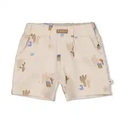 Wehkamp Feetje sweatshort Sssiesta ecru aanbieding