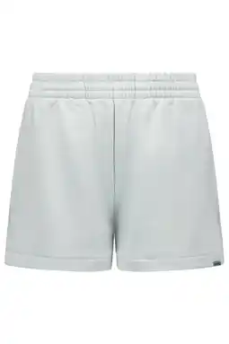 Wehkamp Airforce regularwaist sweatshort lichtgrijs aanbieding