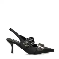 Wehkamp POSH by Poelman slingback pumps zwart aanbieding