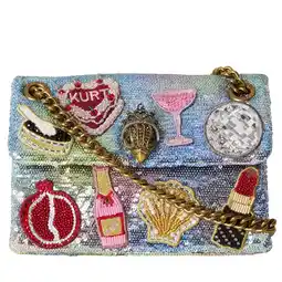 Wehkamp Kurt Geiger crossbody tas met pailletten multi aanbieding