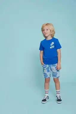 Wehkamp Sturdy T-shirt Run the Day blauw aanbieding