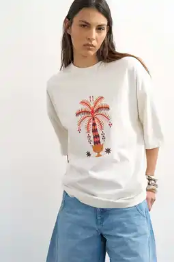 Wehkamp TOPSHOP T-shirt wit aanbieding