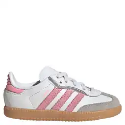 Wehkamp adidas Originals Samba sneakers wit/roze aanbieding