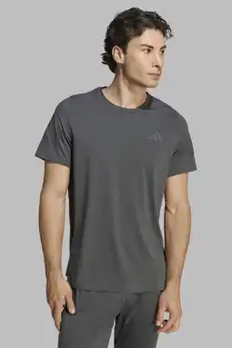 Wehkamp adidas Performance hardloopshirt donkergrijs aanbieding