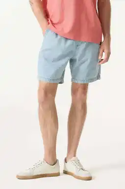 Wehkamp Garcia regular short light blue denim aanbieding