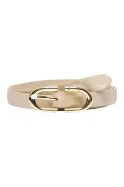 Wehkamp ONLY metallic riem ONLKELLY beige aanbieding
