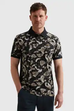 Wehkamp PME Legend regular polo zwart aanbieding