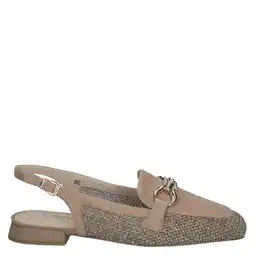 Wehkamp Caprice slingback loafers beige aanbieding