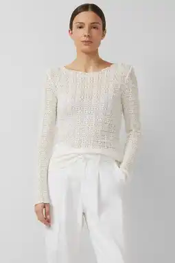 Wehkamp s.Oliver kanten top wit aanbieding